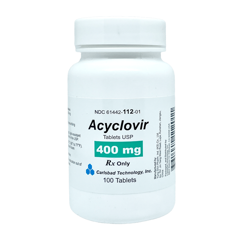 ACYCLOVIR TB 400MG 100