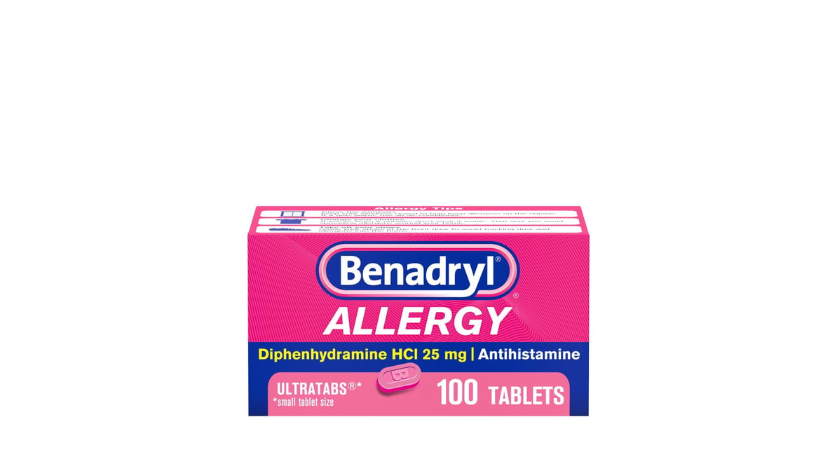 BENADRYL ALG/C TB 10-25MG 24 CPLT