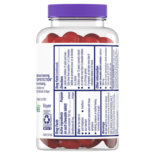 ALKA-SELTZER HB & GAS RELIEF CHEWS 28CT