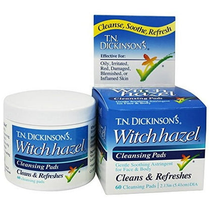 DICKINSON WITCH HAZEL HEMORRD PAD 100CT