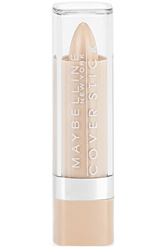 MAYBELLINE New York Cover Stick Corrector Concealer, 120 Light Beige, 0.16 oz
