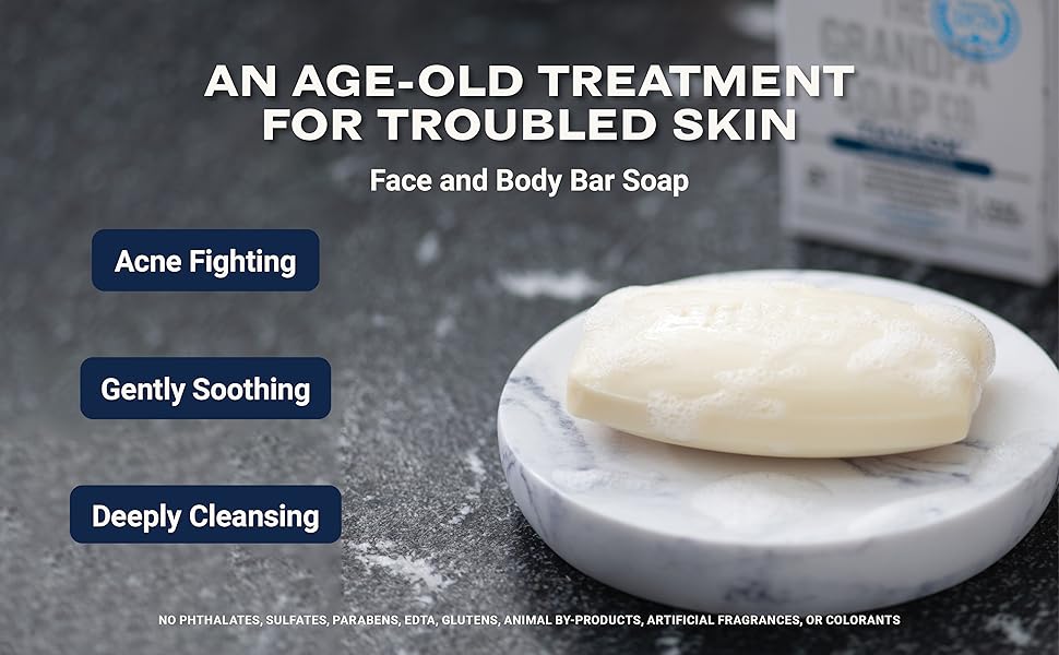 THE GRANDPA SOAP CO. SOAP,THYLOX ACNE TRTMNT