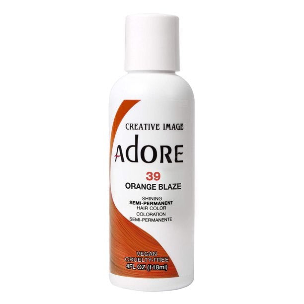 Adore Semi-Permanent Haircolor #039 Orange Blaze 4oz