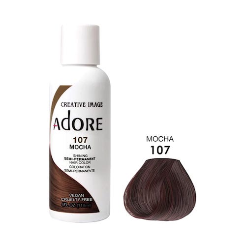 Adore Semi-Permanent Haircolor #107 Mocha 4oz