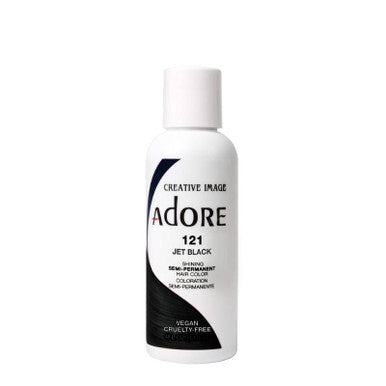 Adore Semi-Permanent Haircolor #121 Jet Black 4oz