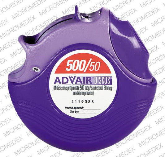 ADVAIR DISKUS IN 250-50MCG 60