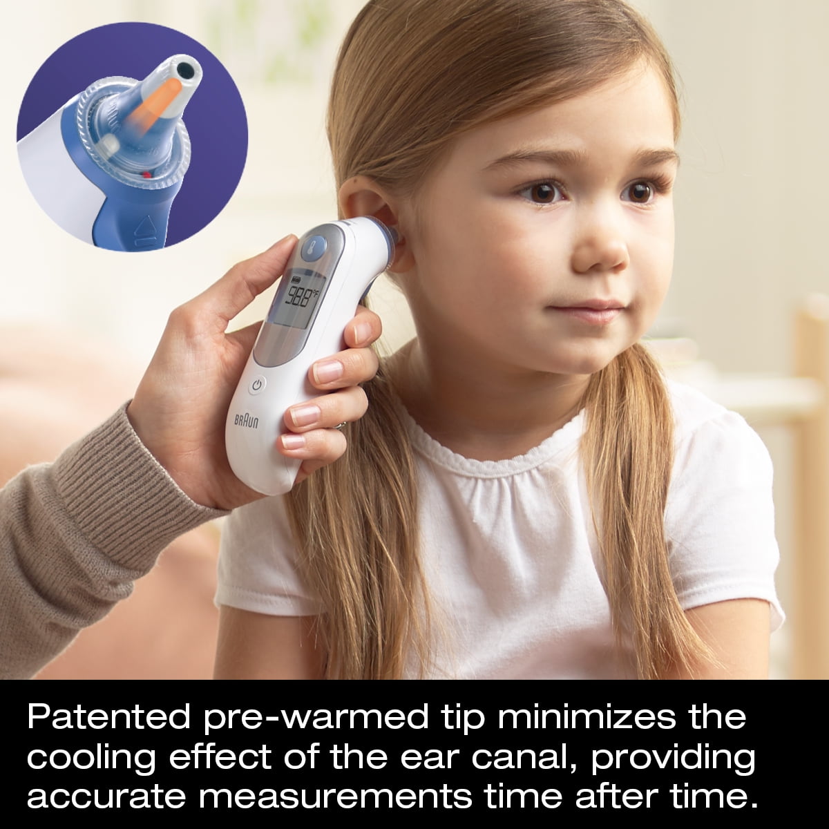 BRAUN THERMOSCAN 5 EQ EAR W/FLR
