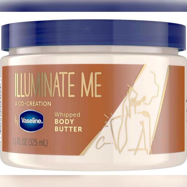 Vaseline Whipped Body Butter Illuminate Me 11oz