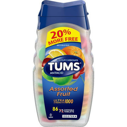 TUMS GMY BT CW 50 ASSORTED FRUIT