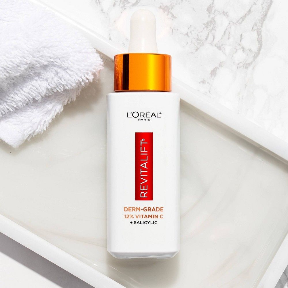 L'ORÉAL PARIS Revitalift 12% Vitamin C + E + Salicylic Serum, 1 fl. oz.