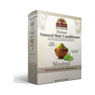 OKAY HENNA COLOR DARK BROWN 2OZ