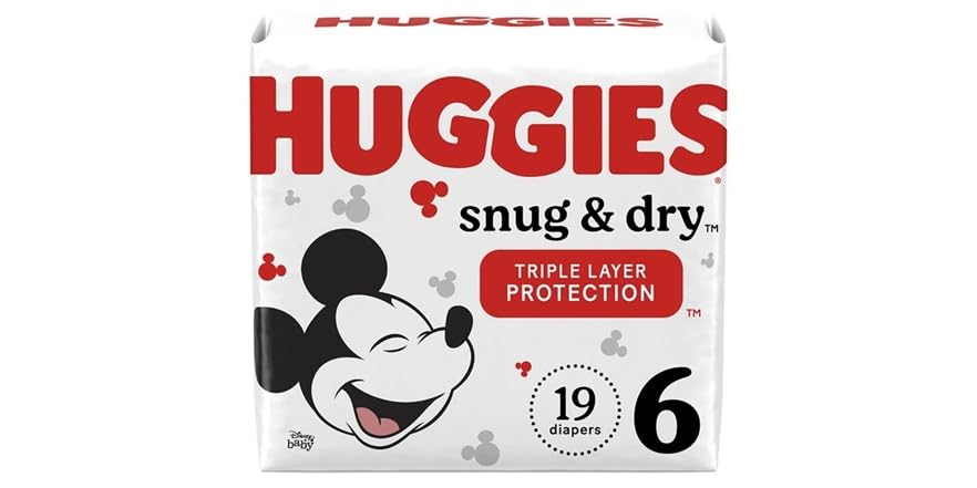 HUGGIES SNUG & DRY SZ2 DPR 116CT