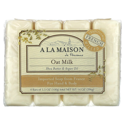 A LA MAISON BAR SOAP,4 BARS,FRSH SSLT