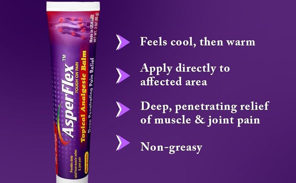 ASPERFLEX TOPICAL ANALGESIC CRM 85 GM