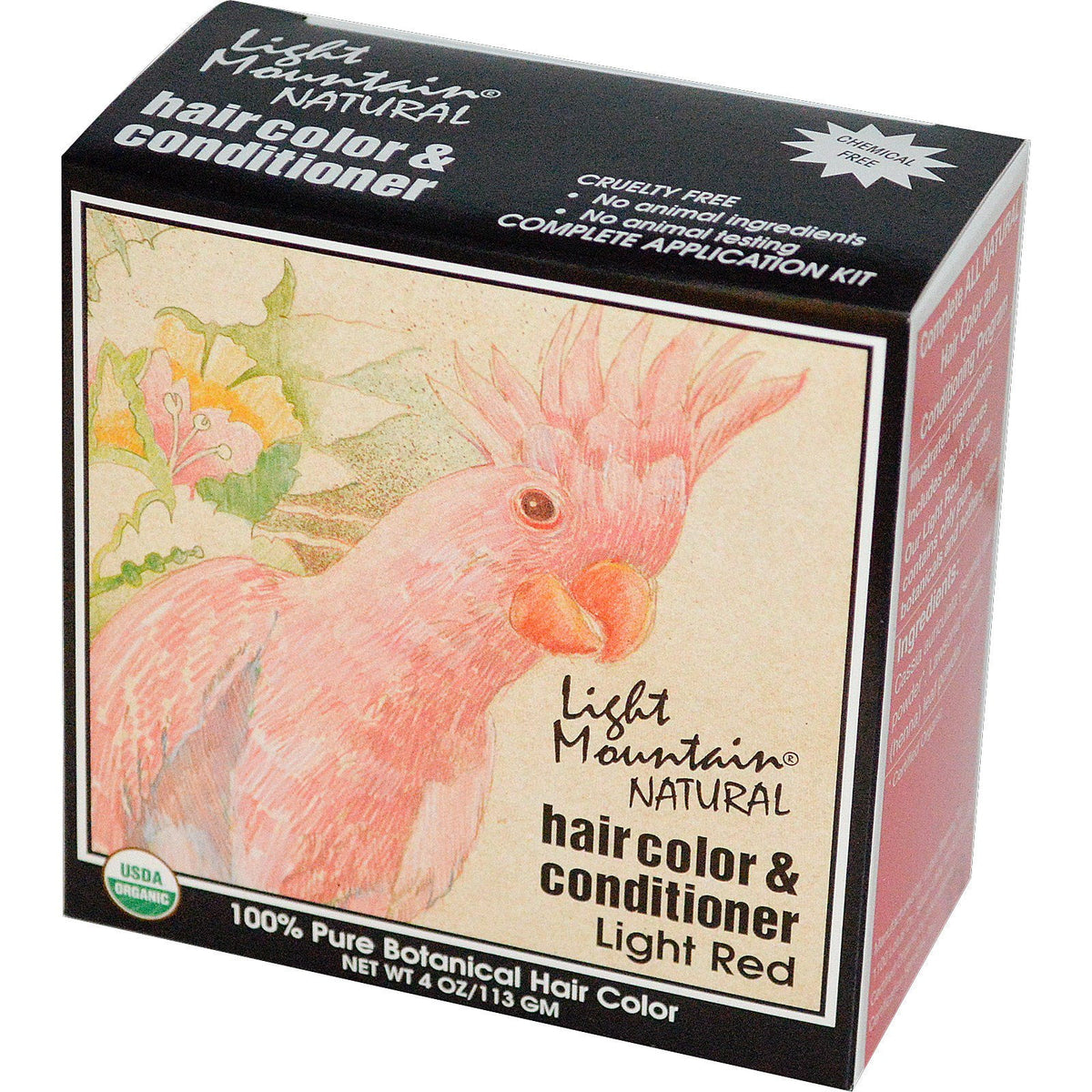 LIGHT MOUNTAIN HAIR CLR,COND,OG2,LT RED