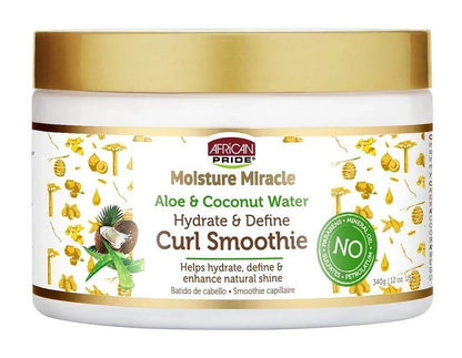 African Pride Curl Smoothie Aloe And Coconut Water 12oz