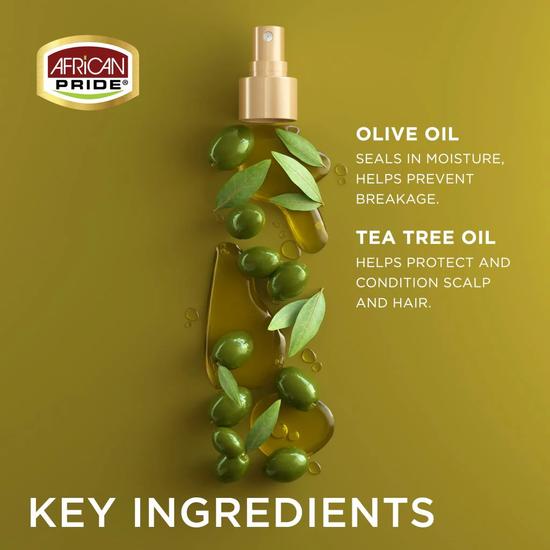 African Pride Olive Miracle Braid Spray Anti-Breakage 12oz