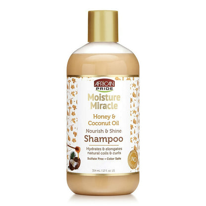 African Pride Shampoo Honey & Coconut Oil 12oz