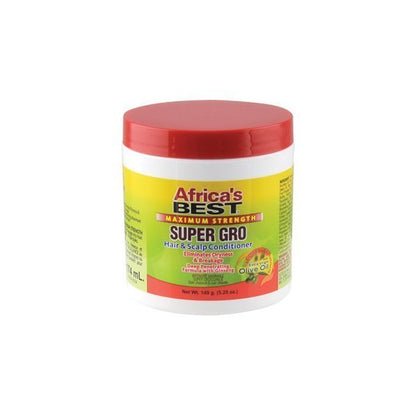 Africas Best Gro Super Maximum Hair&Scalp Conditioner 5.25oz