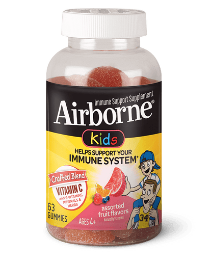 AIRBORNE GUMMIES ASSTD FRUIT 21CT