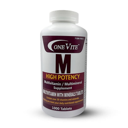 ONEVITE DAILY MULTIVITAMIN TAB 1000