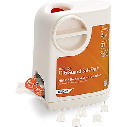GNP ULTIGUARD PEN NDL DL 100CT 6PC CU DS