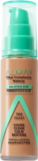 ALMAY Clear Complexion Foundation - 100, 1 oz