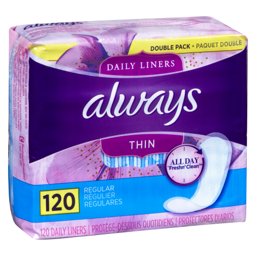 ALWAYS PRT PA 120 THIN MINCE
