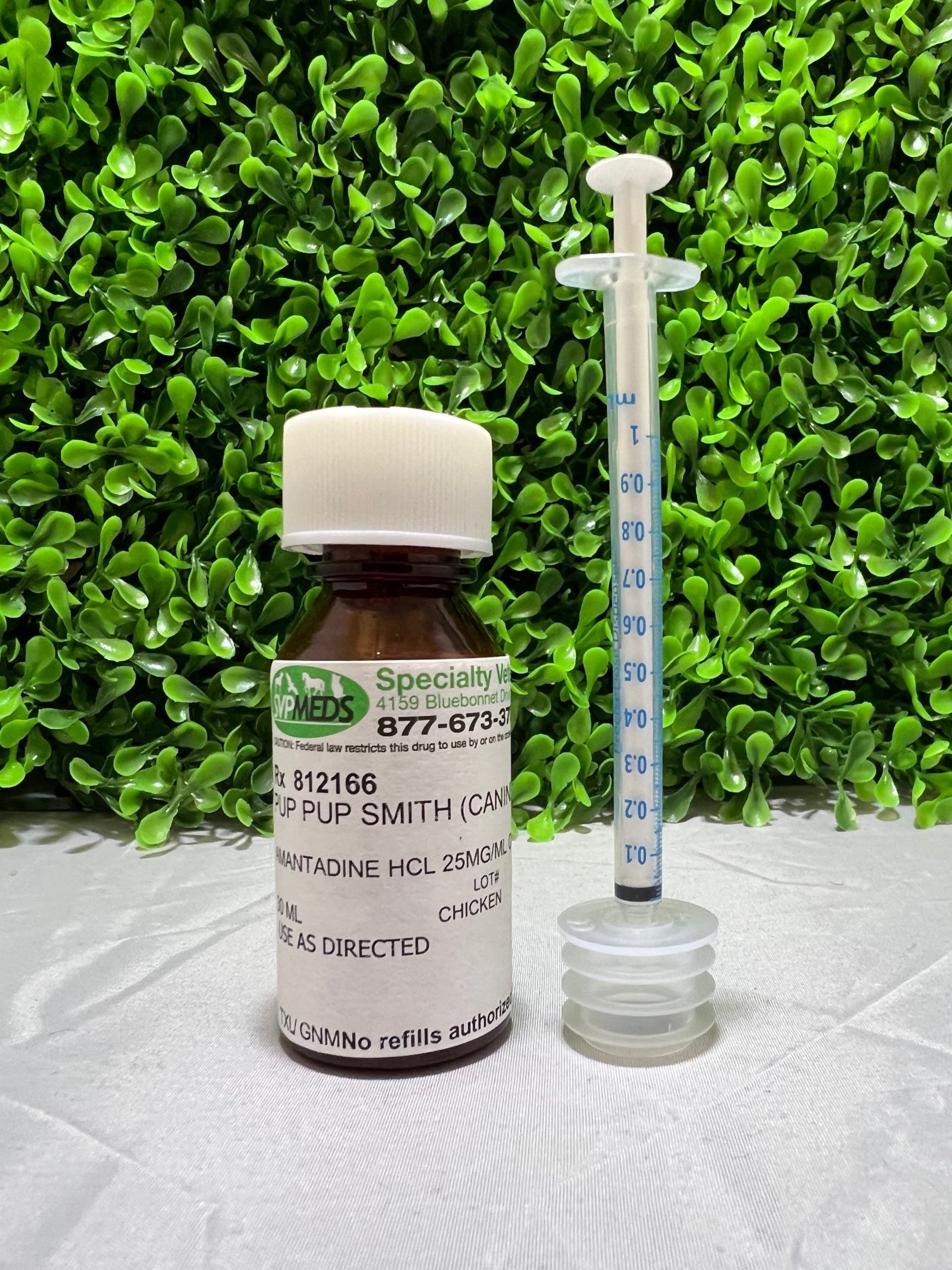 AMANTADINE HCL SL 50MG/5ML 473ML