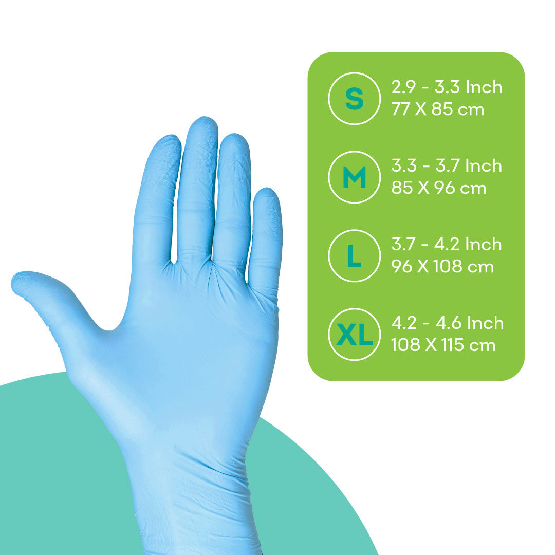 GLOVES STERILE NITRILE SM 200 DS