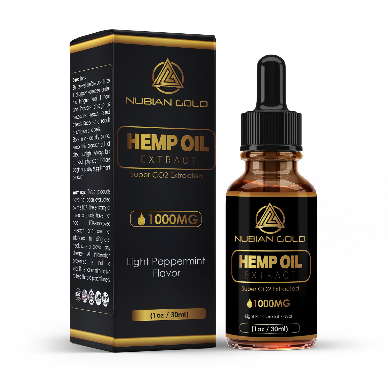 NUBIAN IND HEMP GROW SERUM  4OZ