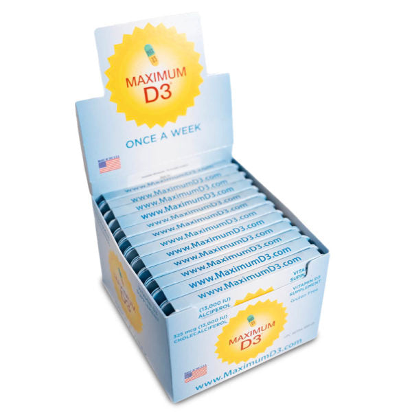 MAXIMUM D3 13M IU/325MCG CAPSULE 5CT RIM