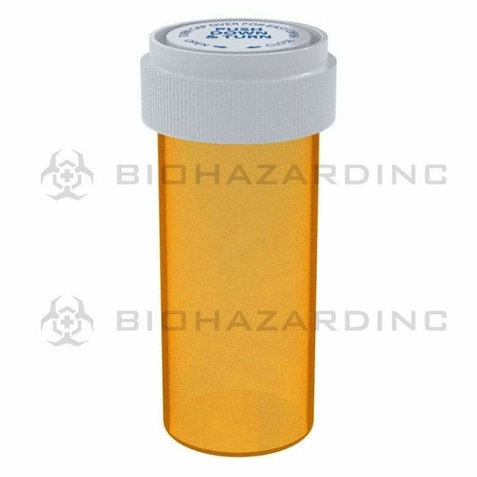 COLORSAFE RC VIALS - AMBER 16 DRAM W/CAP
