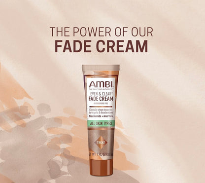 Ambi Even & Clear Fade Cream Advanced All Skin Types 1oz