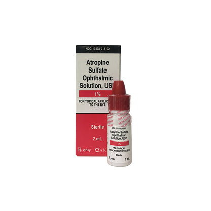 ATROPINE SULFATE DR 1% 15ML OPTH