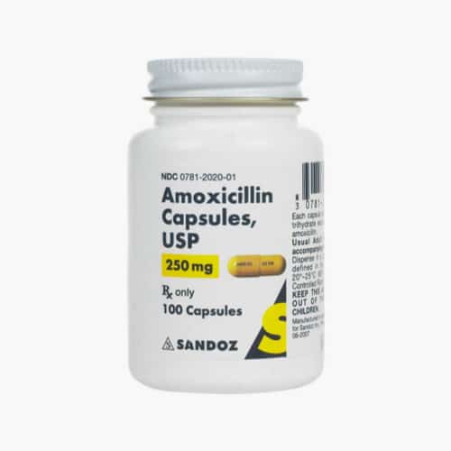 AMOXICILLIN CP 250MG 500
