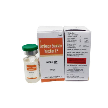 AMIKACIN SD 250MG/ML 10X2ML
