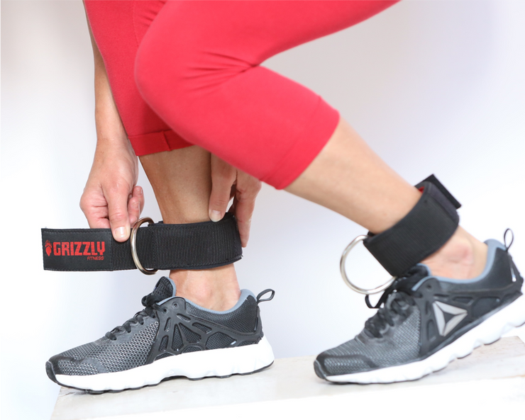 ANKLE SPT DBL STRAP SB LRG