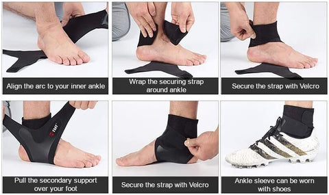 SC COMPRESS ANKLE SLEEVE XL