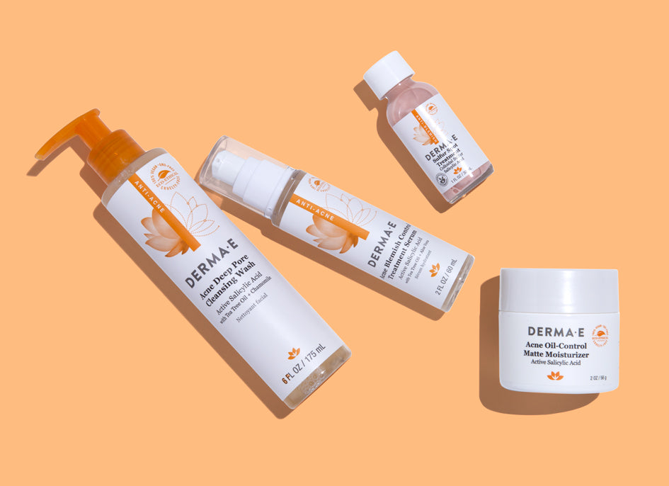 DERMA E CLEANSING PADS,ANTI ACNE