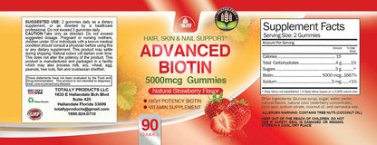 BIOTIN TD 5000MCG 90 STB FST DSLV