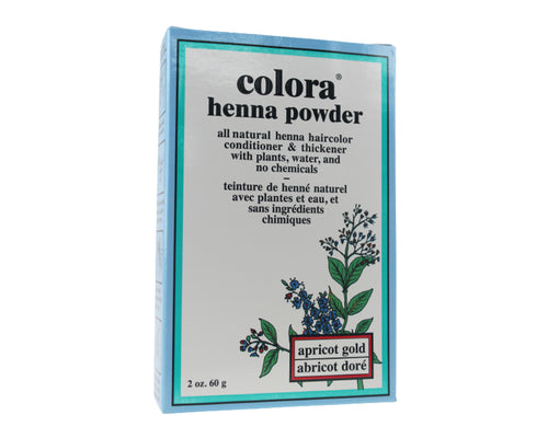 Colora Henna Powder Hair Color Apricot Gold 2oz