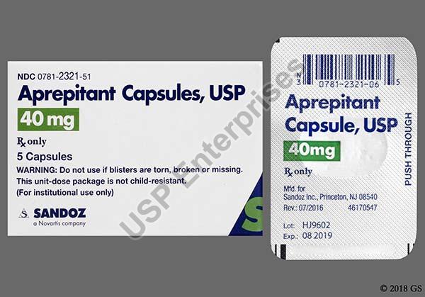 APREPITANT CP 80MG 6UD