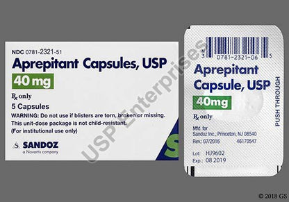 APREPITANT CP 80MG 6UD