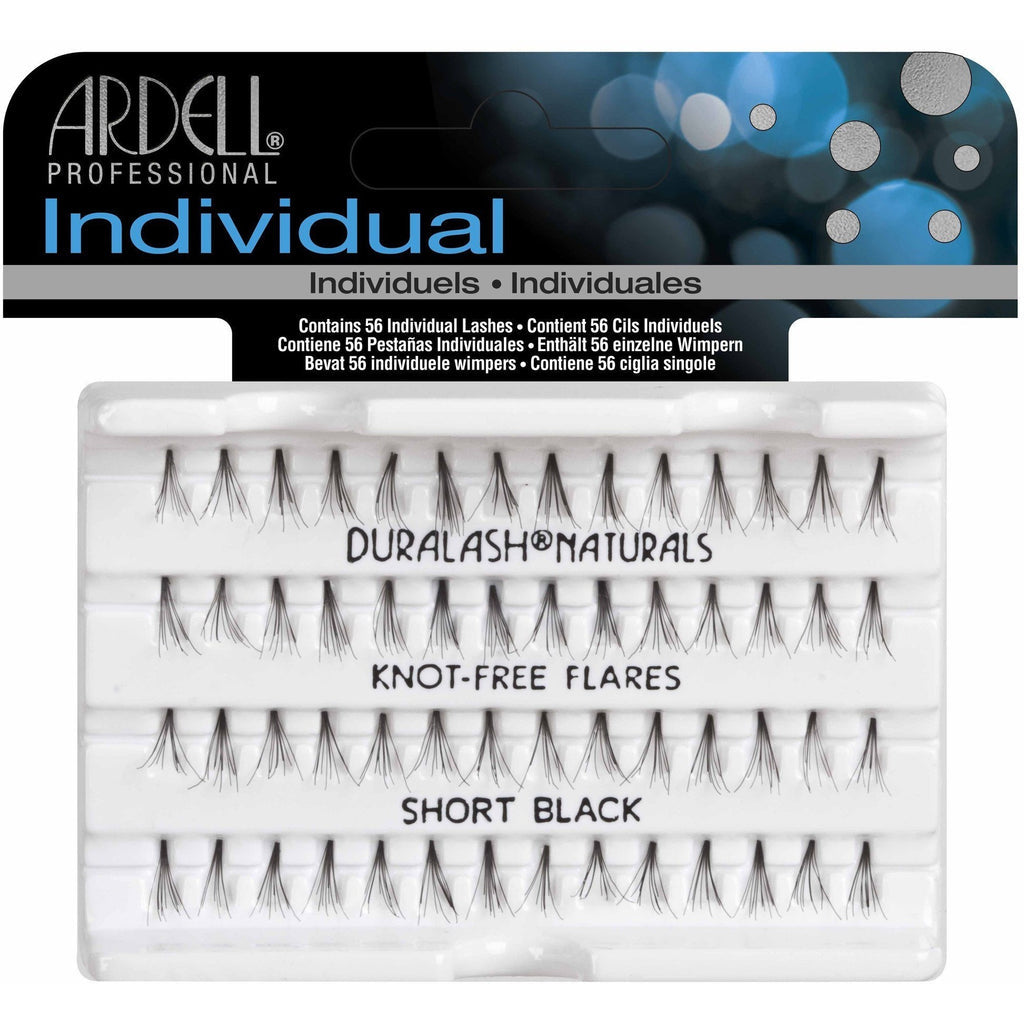 Ardell Duralash Knotted Individual Lashes, Short - Black