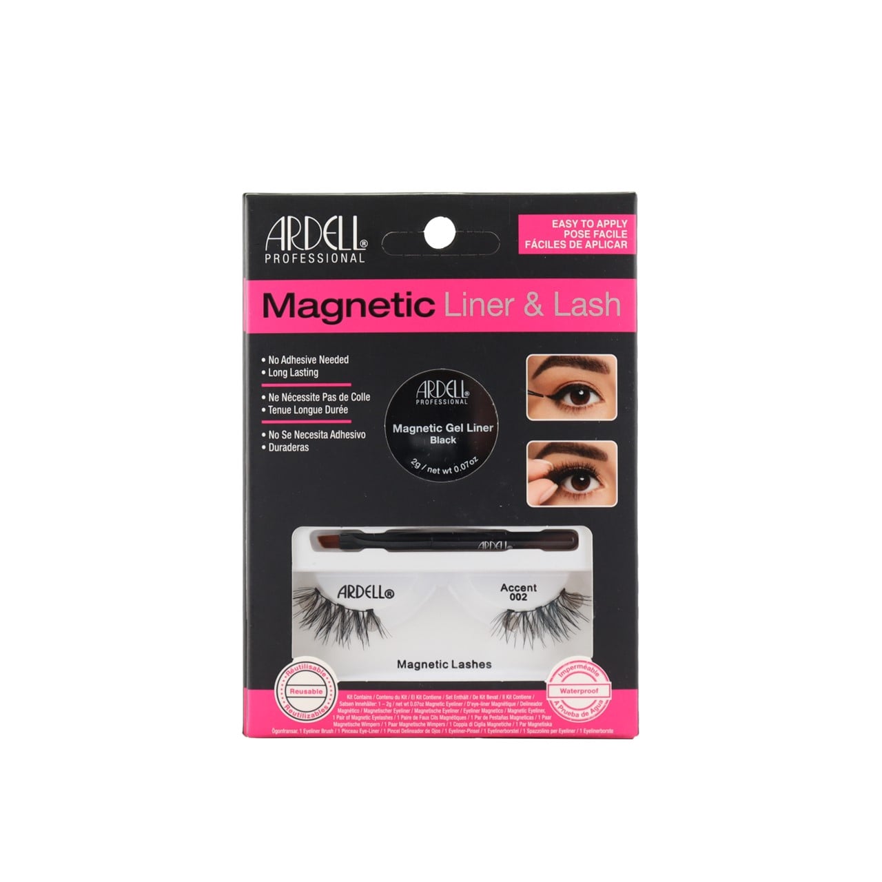 Ardell Magnetic Gel Liner & Lash Kit - Accent 002