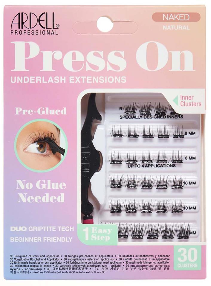 Ardell Press On Underlash Extensions - Naked Natural, 30 count