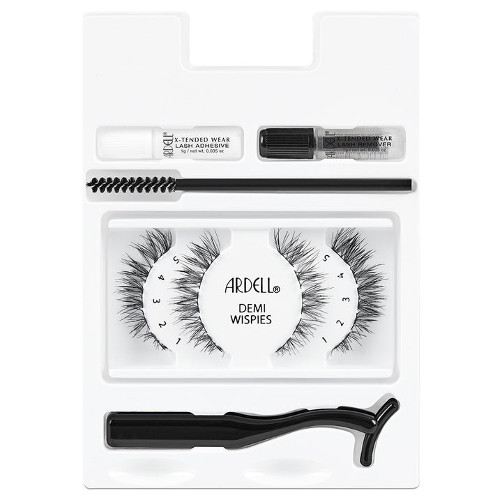 Ardell X-Tended Wear Lash System Kit - Demi Wispies