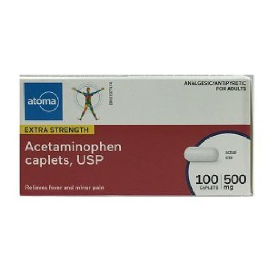 ACETAMINOPHEN TB500MG 100 ES CPLT