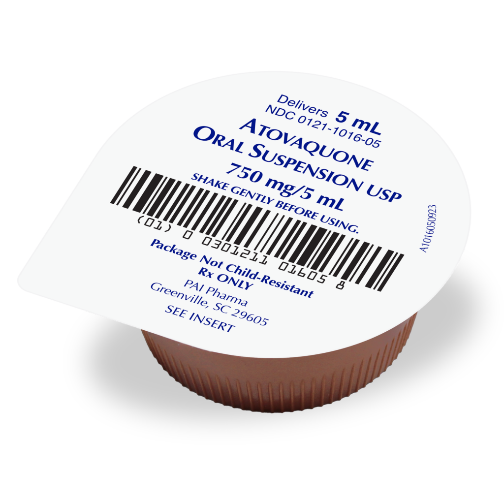 ATOVAQUONE SS 750MG/5ML 18X5MLUD